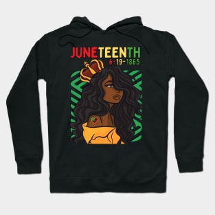 Juneteenth Melanin Queen Hoodie